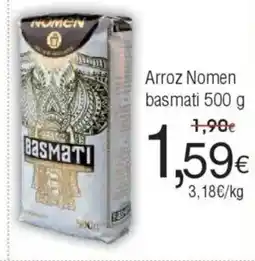 FROIZ BASMATI Arroz Nomen oferta