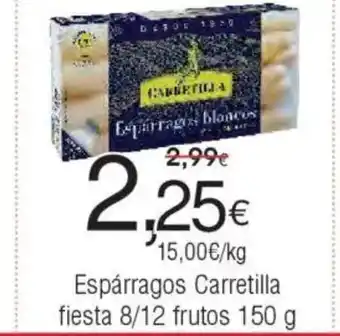 FROIZ Espárragos Carretilla fiesta 8/12 frutos oferta