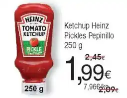 FROIZ Ketchup Heinz Pickles Pepinillo oferta