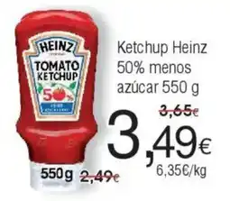 FROIZ Ketchup Heinz 50% menos azúcar oferta