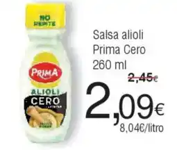 FROIZ PRIMA Salsa alioli oferta