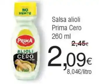 FROIZ PRIMA Salsa alioli oferta