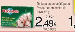 FROIZ Tentáculos de cefalópodo Pescamar en aceite de oliva oferta