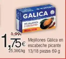 FROIZ Mejillones Gálica en escabeche picante oferta
