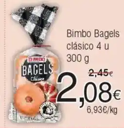 FROIZ BIMBO Bagels clásico oferta