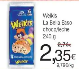 FROIZ WEIKIS La Bella Easo choco leche oferta