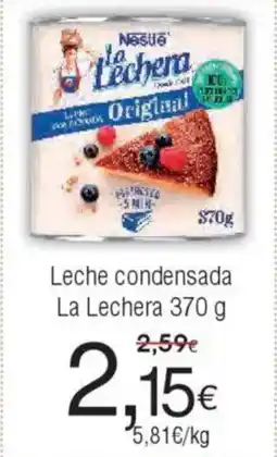 FROIZ LA LECHERA Leche condensada oferta