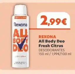 FROIZ REXONA All Body Deo Fresh Citrus oferta