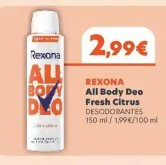 FROIZ REXONA All Body Deo Fresh Citrus oferta