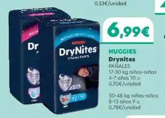 FROIZ HUGGIES Drynites oferta