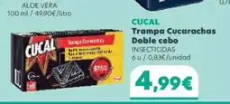 FROIZ CUCAL Trampa Cucarachas Doble cebo oferta