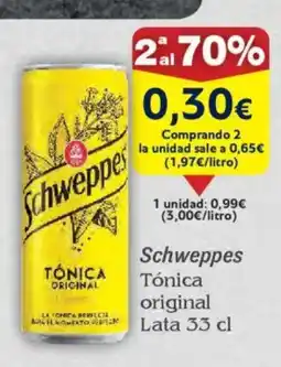 FROIZ SCHWEPPES Tónica oferta