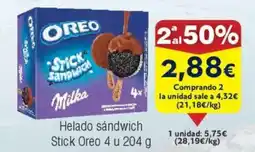 FROIZ OREO Helado sándwich Stick oferta