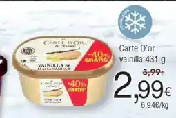 FROIZ CARTE DOR vainilla oferta