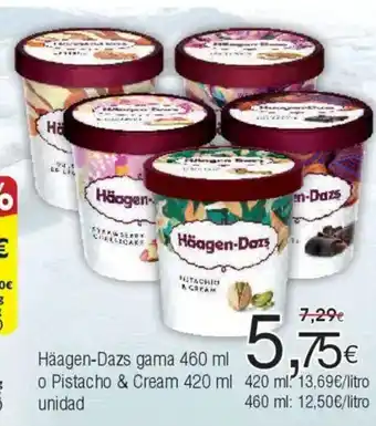 FROIZ Häagen-Dazs gama oferta