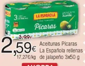 FROIZ Aceitunas Pícaras La Española rellenas oferta