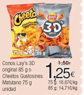FROIZ Conos Lay's 3D original oferta