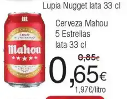 FROIZ Cerveza Mahou 5 Estrellas lata oferta