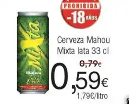 FROIZ Cerveza Mahou Mixta lata oferta