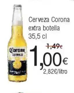 FROIZ Cerveza Corona extra botella oferta