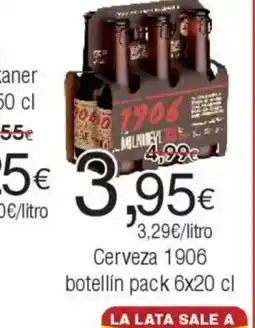 FROIZ 1906 Cerveza botellin oferta