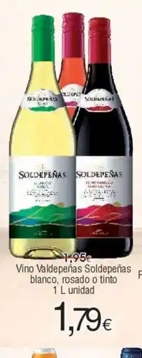 FROIZ Vino Valdepeñas Soldepeñas blanco, rosado o tinto oferta