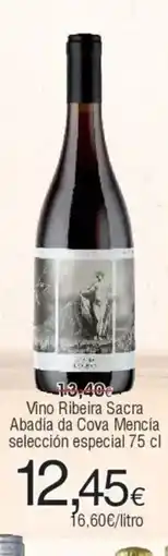 FROIZ Vino Ribeira Sacra Abadía da Cova Mencía oferta
