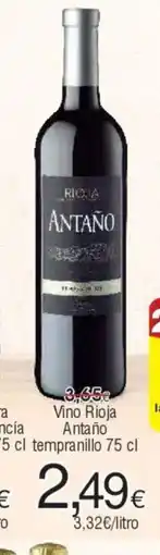 FROIZ Vino Rioja Antaño oferta
