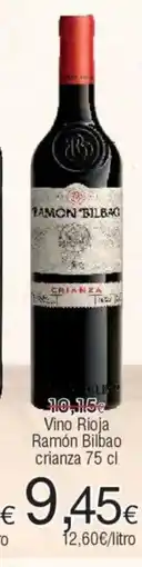 FROIZ Vino Rioja Ramón Bilbao crianza oferta