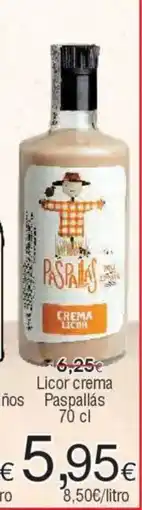 FROIZ PASPALLAS Licor crema oferta