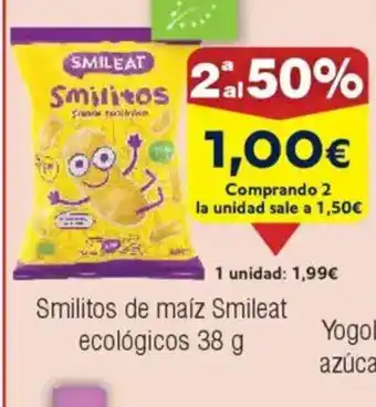 FROIZ Smilitos de maíz Smileat ecológicos oferta