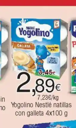FROIZ YOGOLINO Nestlé natillas con galleta oferta