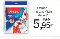 FROIZ Recambio fregona Vileda Turbo 2en1 oferta