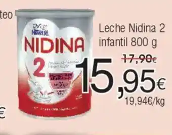 FROIZ Leche Nidina 2 infantil oferta