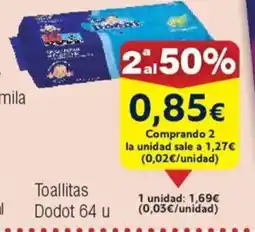 FROIZ DODOT Toallitas oferta