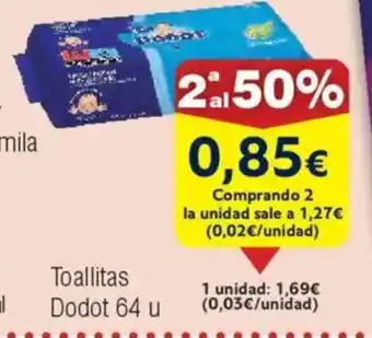 FROIZ DODOT Toallitas oferta