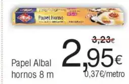 FROIZ Papel Albal hornos 8 m oferta