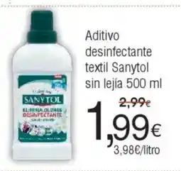 FROIZ Aditivo desinfectante textil Sanytol sin lejía oferta