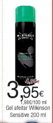 FROIZ Gel afeitar Wilkinson Sensitive oferta