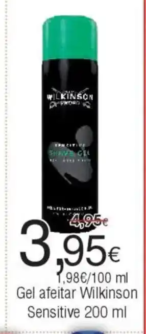 FROIZ Gel afeitar Wilkinson Sensitive oferta
