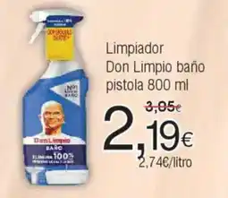 FROIZ Limpiador Don Limpio baño pistola oferta
