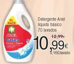 FROIZ Detergente Ariel líquido básico 70 lavados oferta