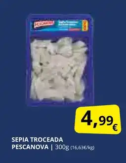 Supermercados MAS PESCANOVA Sepia troceada oferta