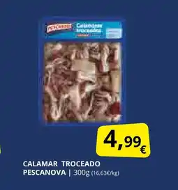 Supermercados MAS PESCANOVA Calamar troceado oferta