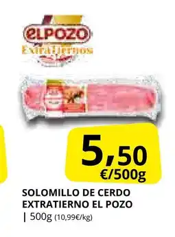 Supermercados MAS EL POZO Solomillo de cerdo extratierno oferta