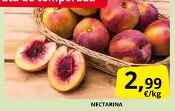Supermercados MAS Nectarina oferta