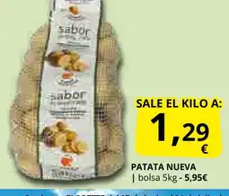 Supermercados MAS Patata nueva oferta