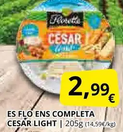 Supermercados MAS Es flo ens completa cesar light oferta