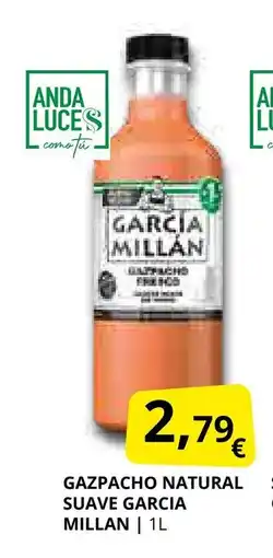 Supermercados MAS GARCIA MILLAN Gazpacho natural suave oferta