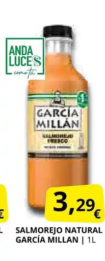 Supermercados MAS GARCÍA MILLAN Salmorejo natural oferta